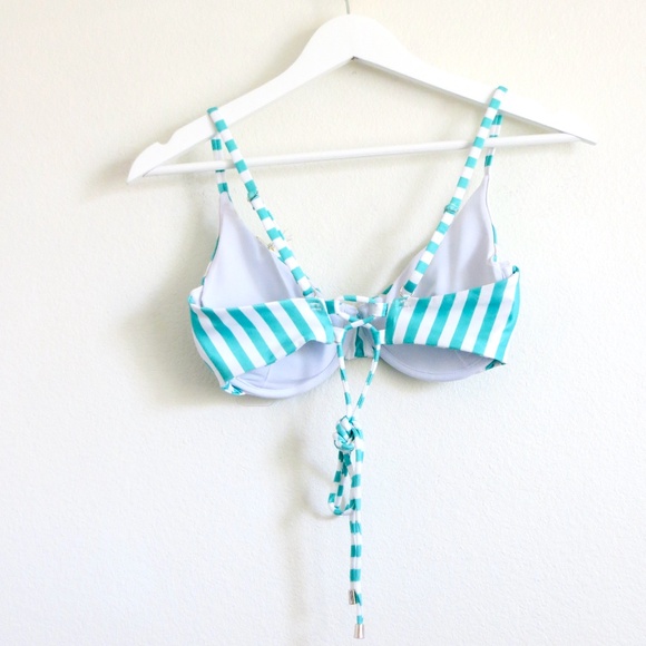 NEW! Kenny Flowers Watercolors The Lanai Underwire Bikini Striped SZ S, M, L - Picture 11 of 13